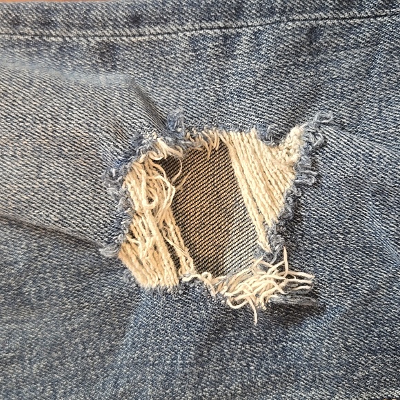 RE/DONE 90s High Rise Ankle Crop Sz 27 - Picture 11 of 13